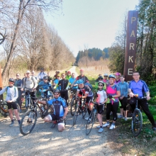S kolesom do jezera Himfai in gozdnega parka (Őrség 5)